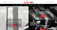 Desktop Screenshot of bonjocoffee.com